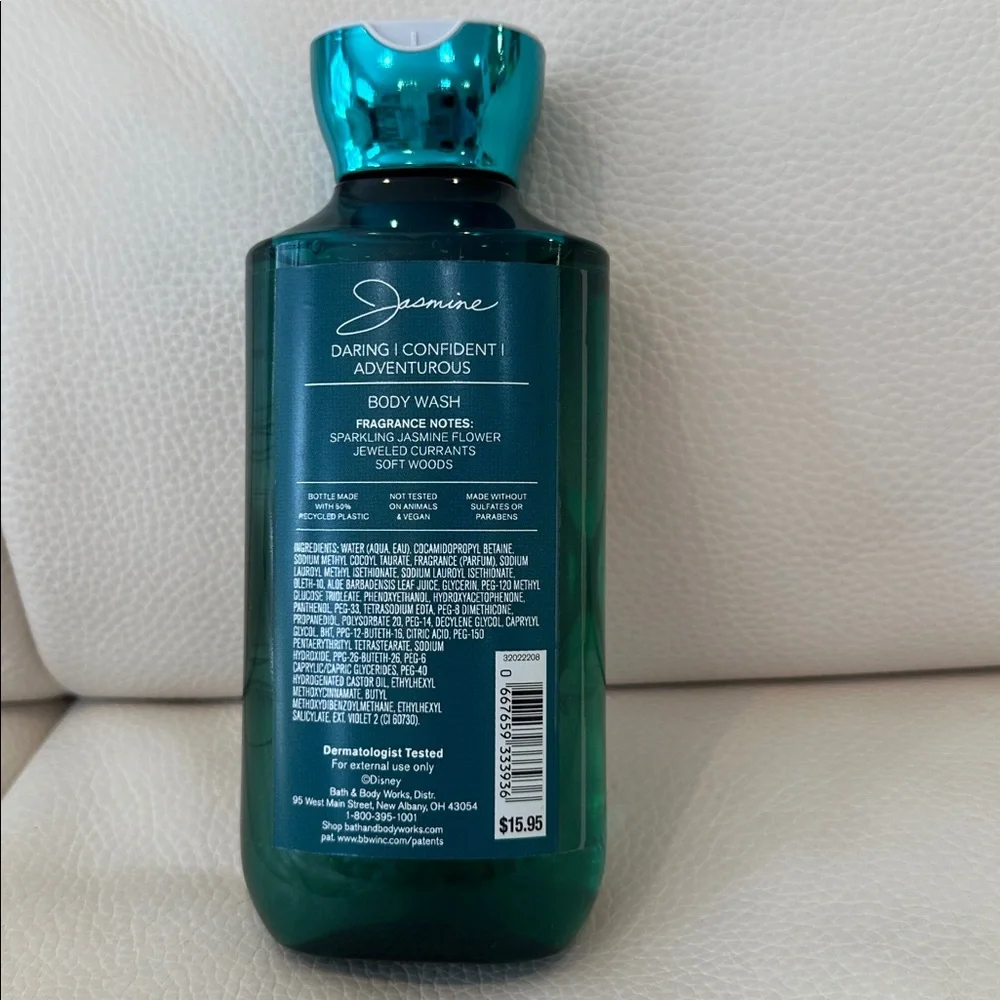 Bath & Body Works Disney Princess Jasmine NIB Full Size 10oz/295ml Body Wash